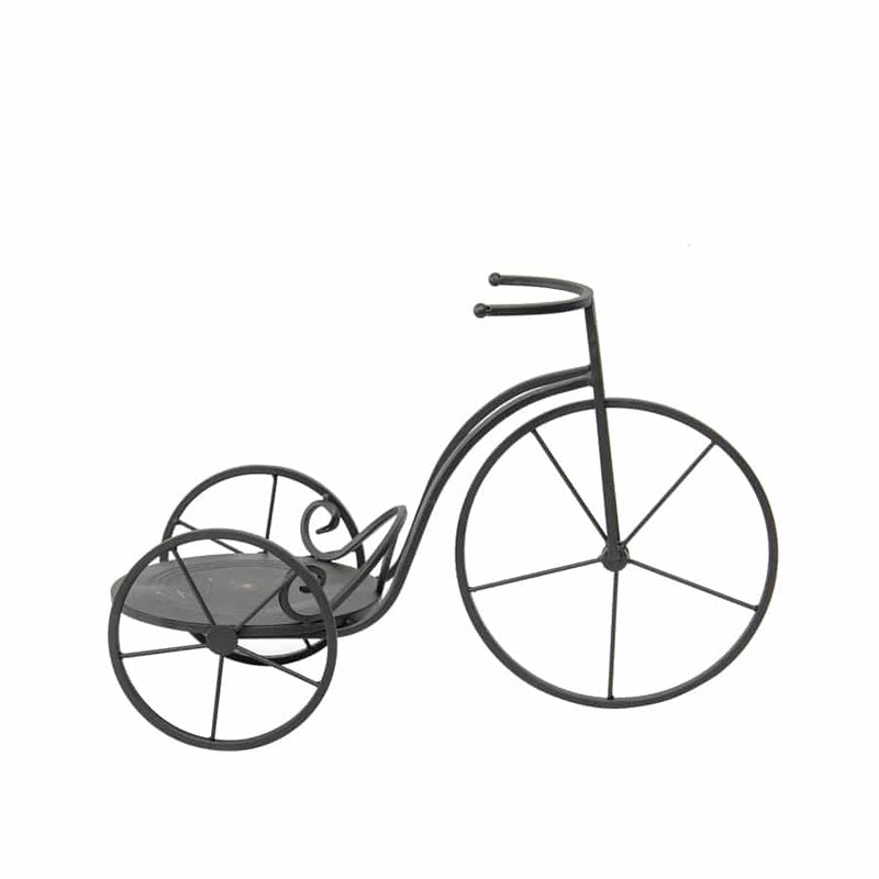 Black Penny-farthing Bicycle Plant Holder