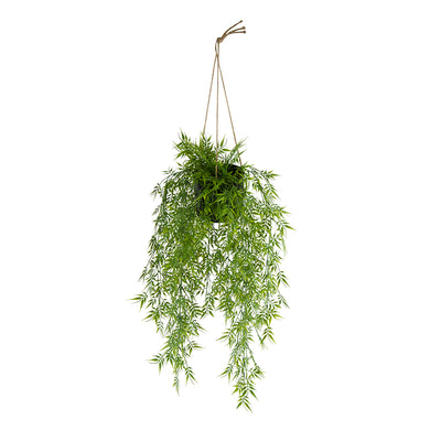 Potted Hanging Artificial Willow on Rope