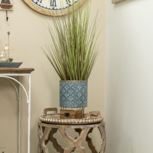 Potted Artificial Bunch-Wire Grass