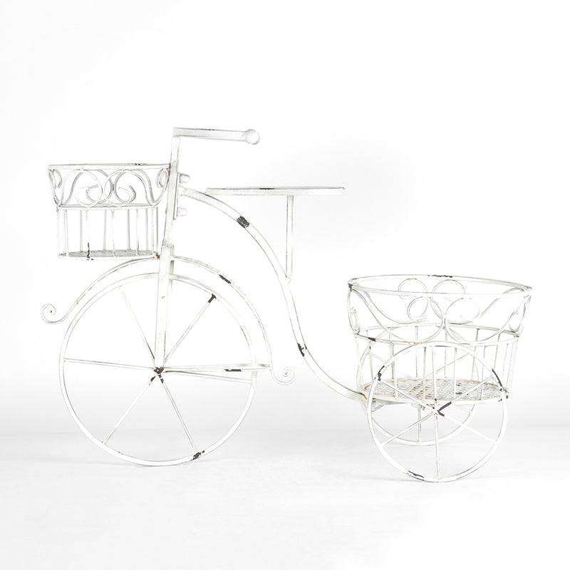 Large Martinique Bicycle with 2 Planter-Baskets