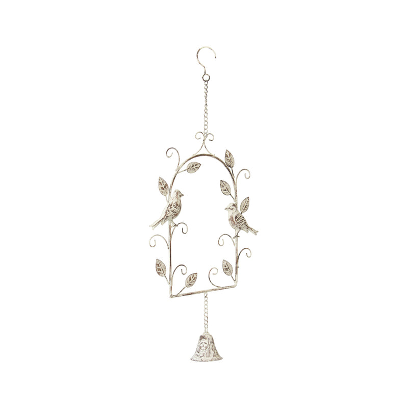 French Provincial Birds in Archway Hanging Bell