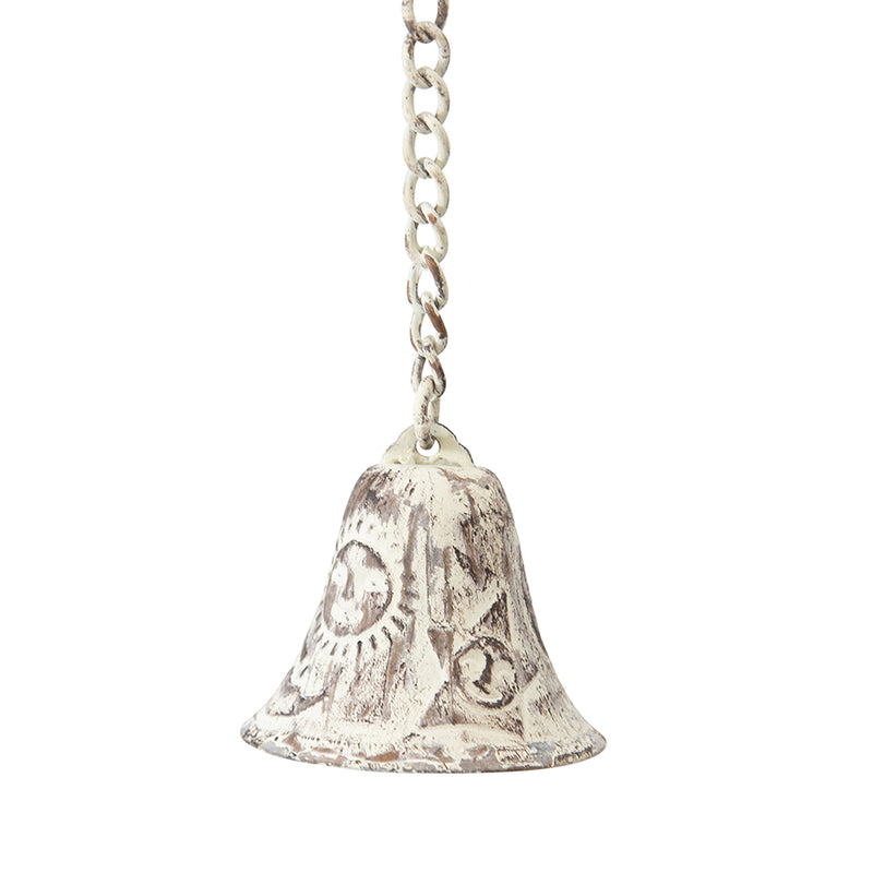 French Provincial Birds in Archway Hanging Bell