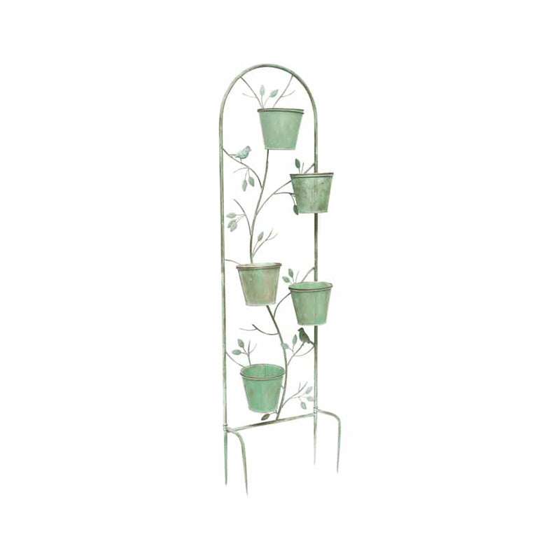 Leafy Arch Stake with 5 Plant Pots