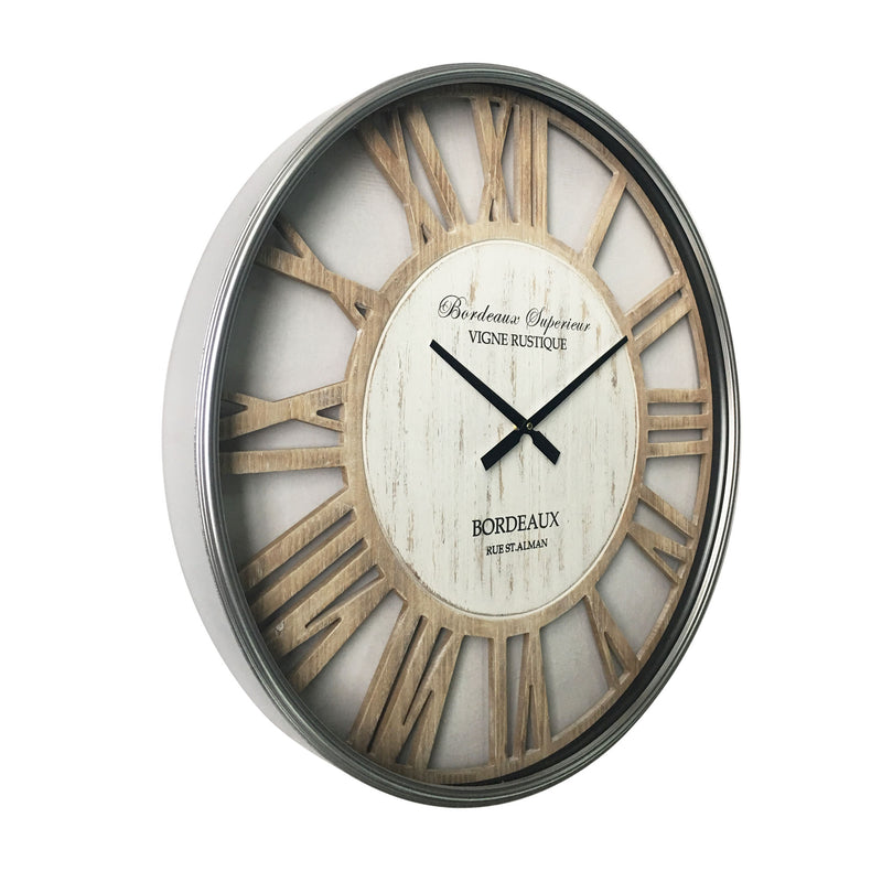 XXL Hampton Wall Clock with Glassfront