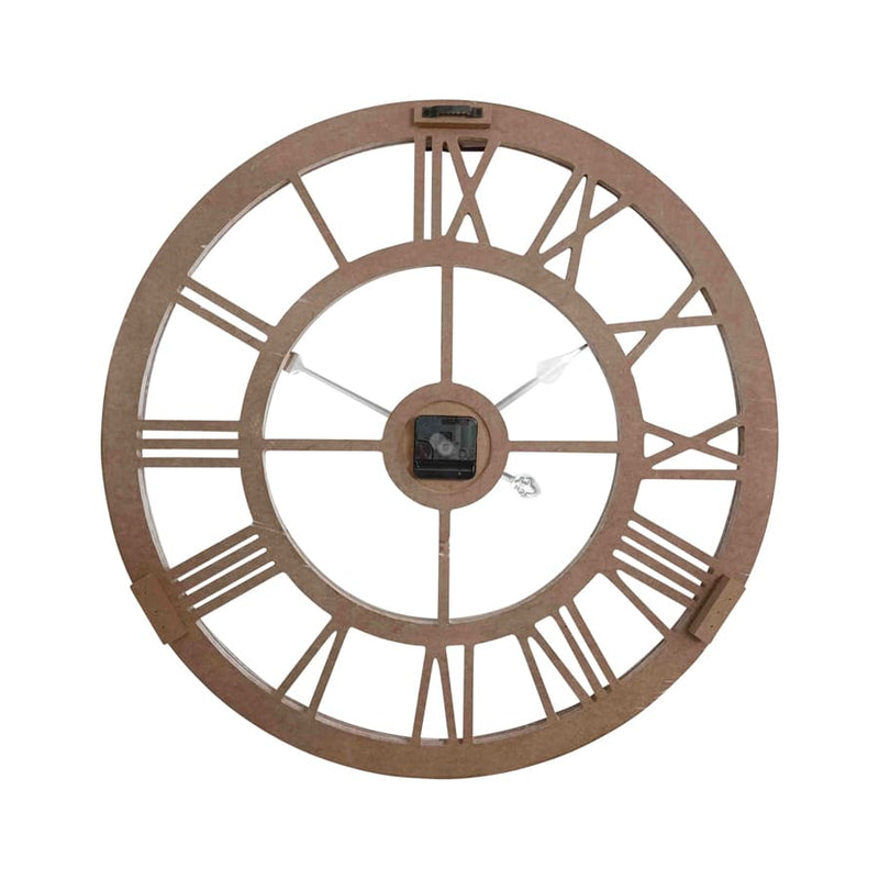 XL Scandi Double-Frame Floating Wall Clock