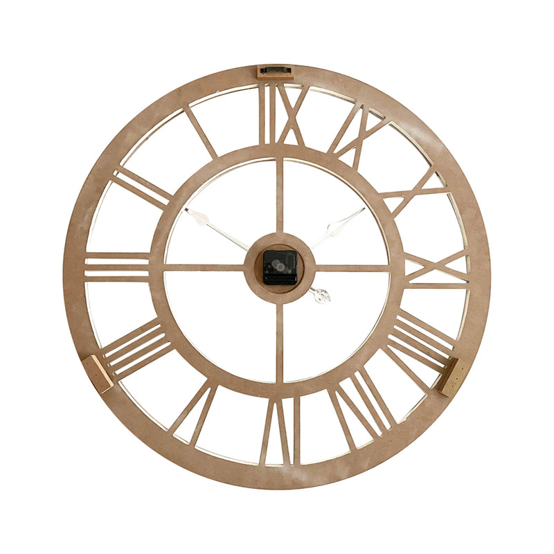 Hamptons Double-Frame Floating Wall Clock
