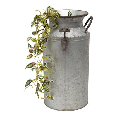 Churn with Decorative Tap Planter