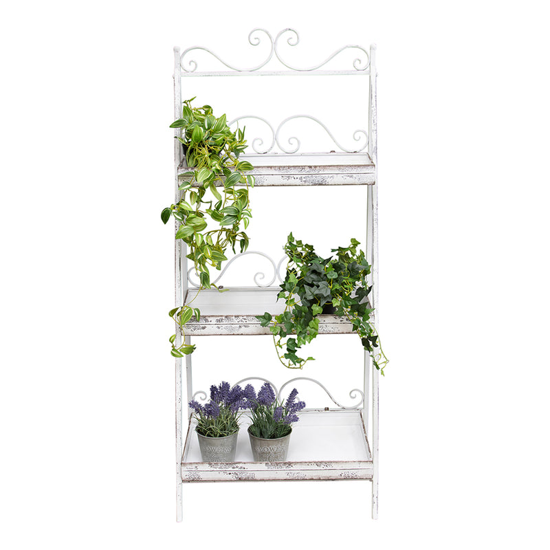 French Provincial 3-Tier Plant Shelf Stand