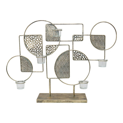 Abstract Hive Tea Light Candle Holder