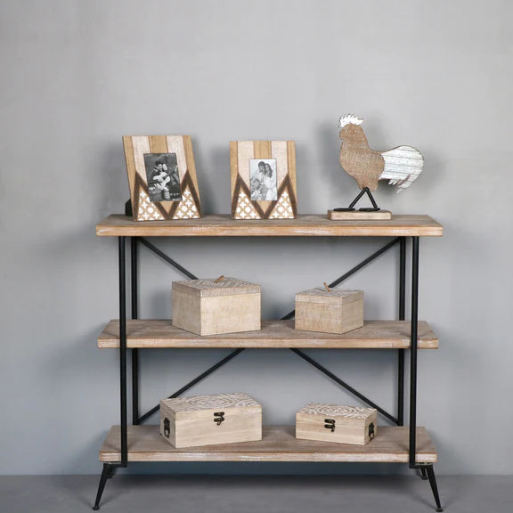 Industro-Chic 3-Shelf Unit