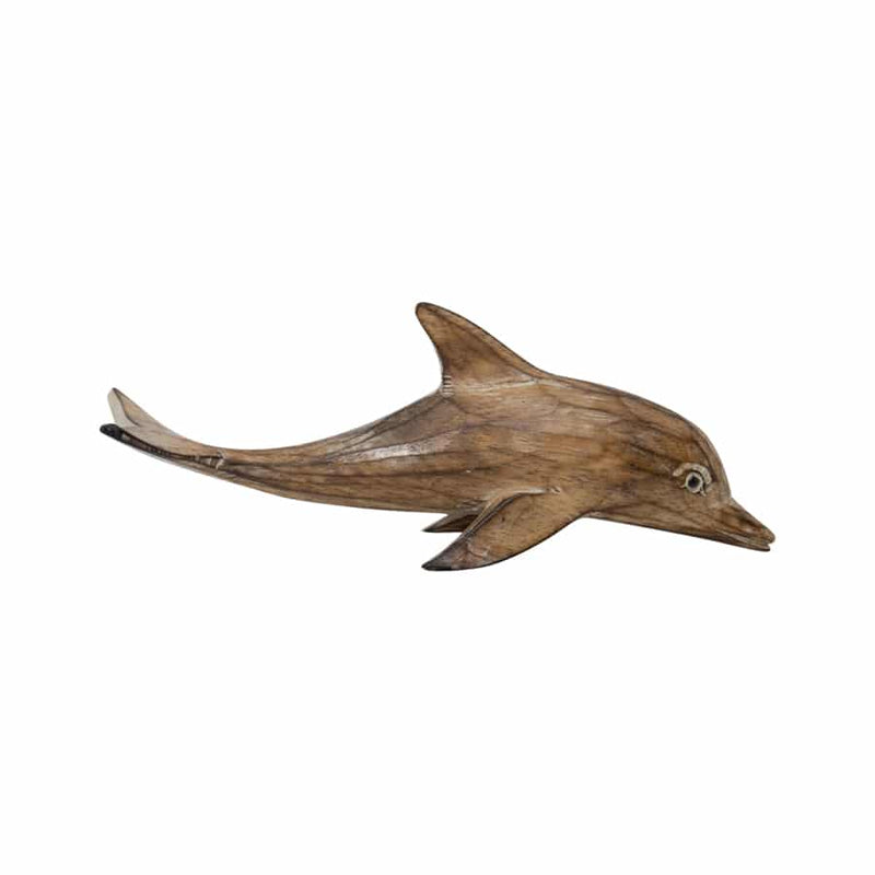 Handcarved Dolphin Figurine