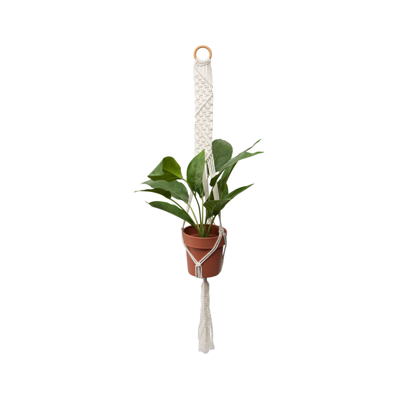 Handcrafted Macrame Geo Pot Plant Hanger