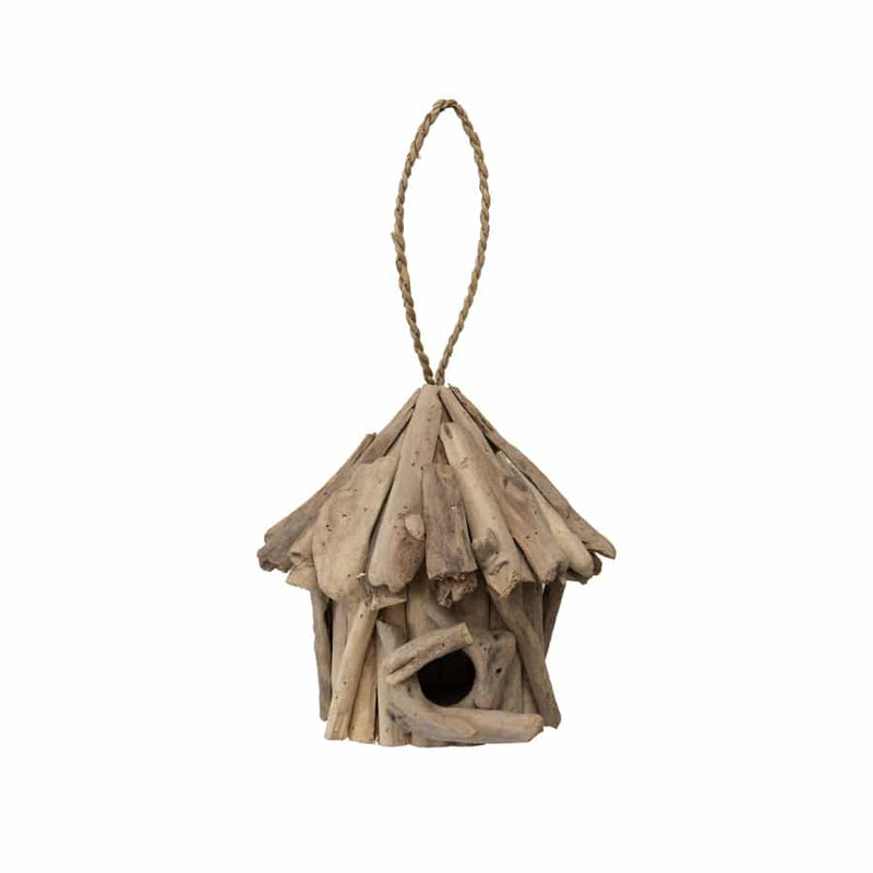 Handmade Hanging Driftwood Birdhouse