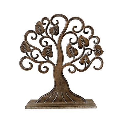 Handcarved Tree-of-Life Table Plaque