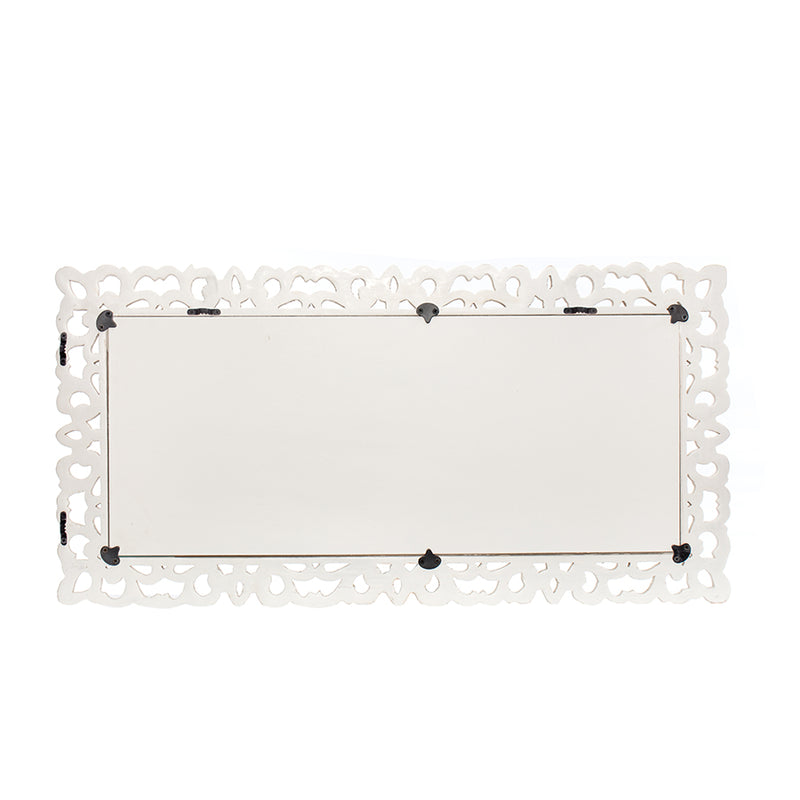 Large Hamptons Carved Wall Mirror