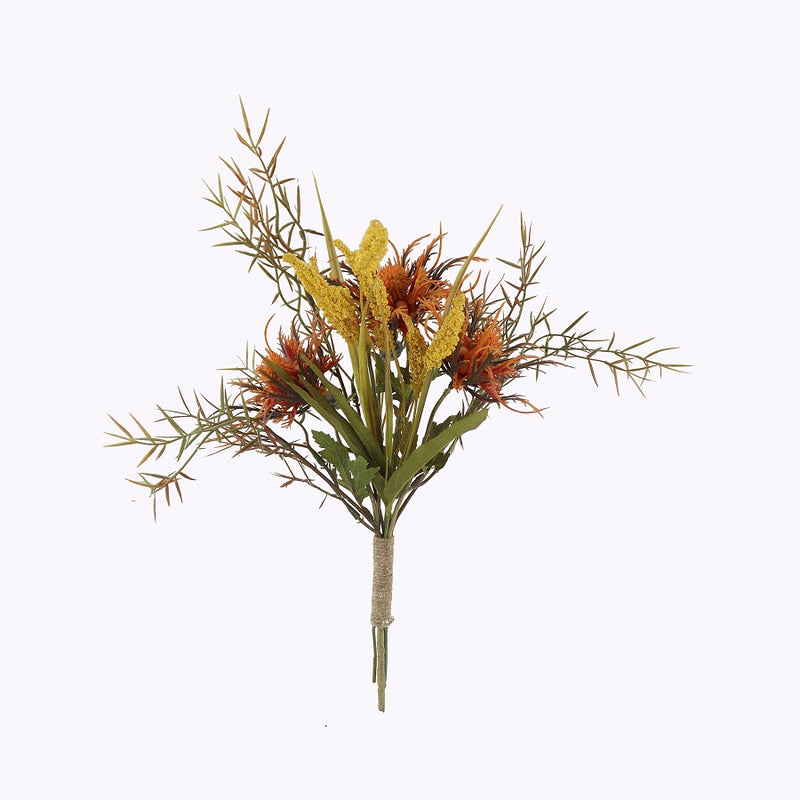 Botanica Artificial Mixed Flower Copper Bunch
