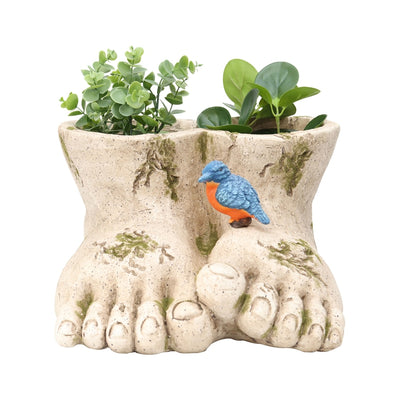 Arty Gardeners Feet Planter