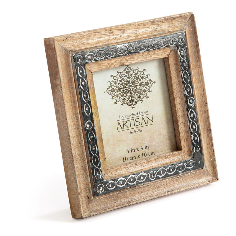 Cladded Photo Frame Mango Wood