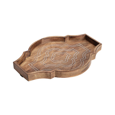 Handcrafted Mango Wood Wall Hanging Tray