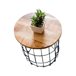 Industro-Mangowood Side Table