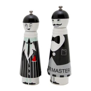 Waiter with Bowtie Pepper Mill Giftboxed