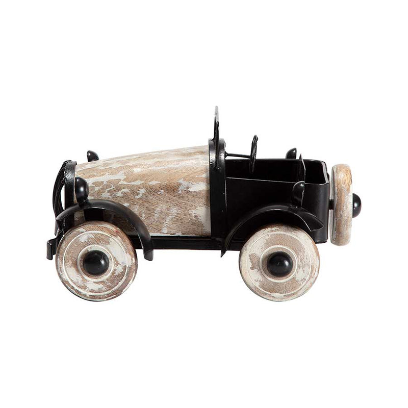 Handcrafted Mango Wood Metal Vintage Car