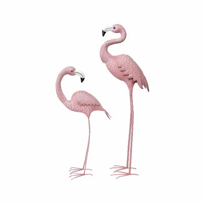 Set of 2 Pale Pink Flamingo