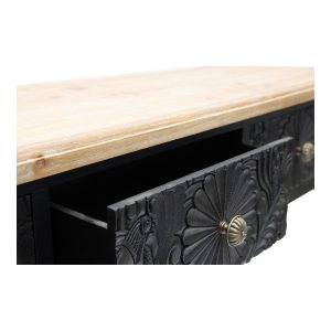 Palais Ornate Moulded 3-Drawer Console Table
