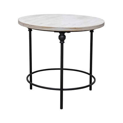 Lorette French Round Occasional Table