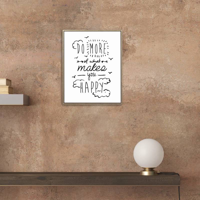 Do More Of What Makes You Happy Canvas Signage