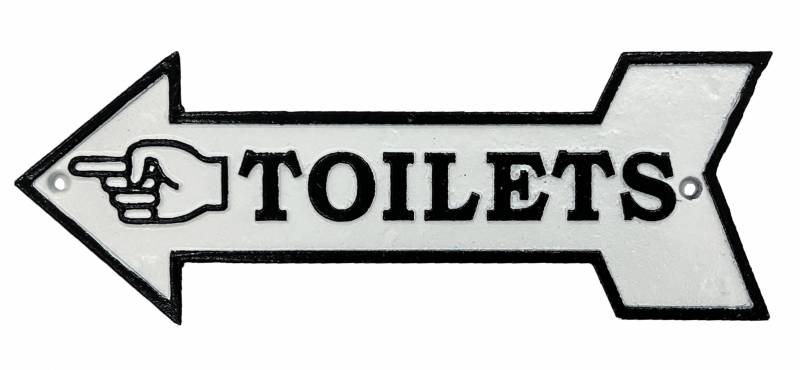 Toilet Plaque