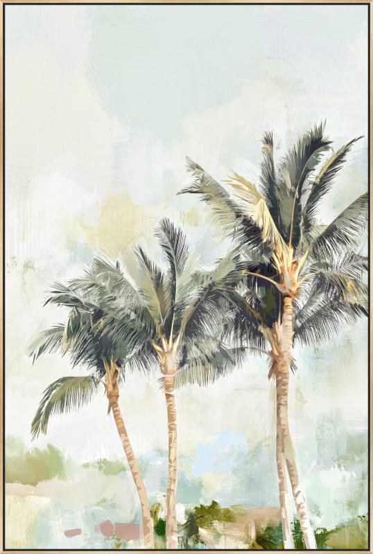 Under the Palm Tree B Canvas