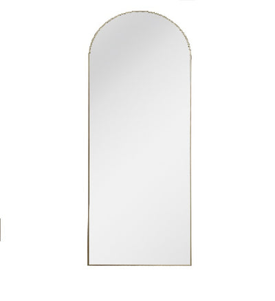 James Gold Metal Arch Mirror