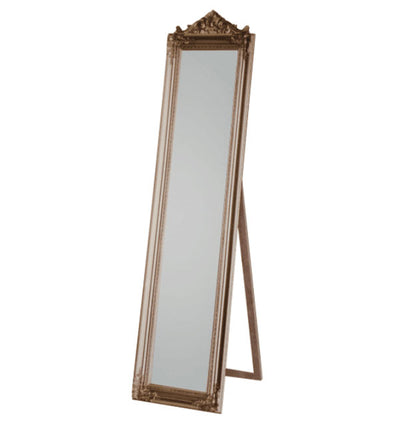 Evelyn Ornate Mirror Stand Champagne