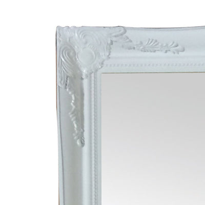 Felicity Ornate Mirror White Gloss