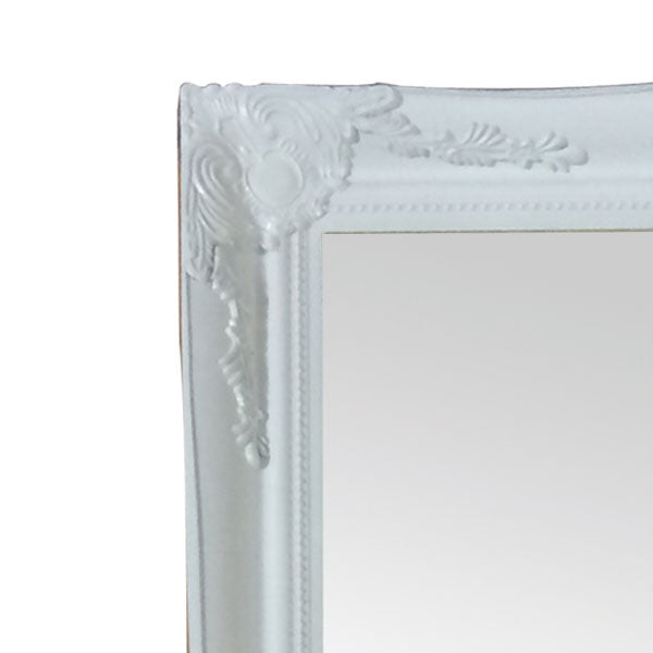 Felicity Ornate Mirror White Gloss