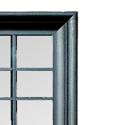 Edward Window Mirror Black