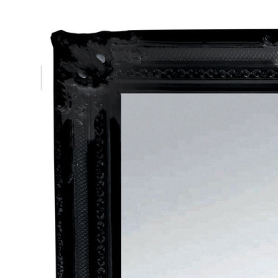 Gabriel Ornate Mirror Black