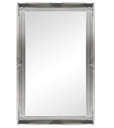 Freda Ornate Mirror Silver