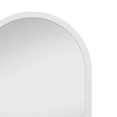 Angelina Arch Mirror White Frame