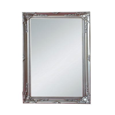 Felicity Ornate Silver Mirror